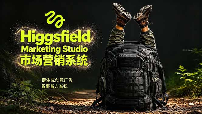 （18457期）AI广告工作流实战：从脚本到画面用Higgsfield完成，商家也能做品牌视频，省万元成本！附提示词-副业小助手-全网项目库